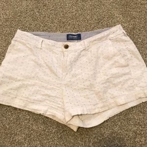 Old Navy white eyelet shorts